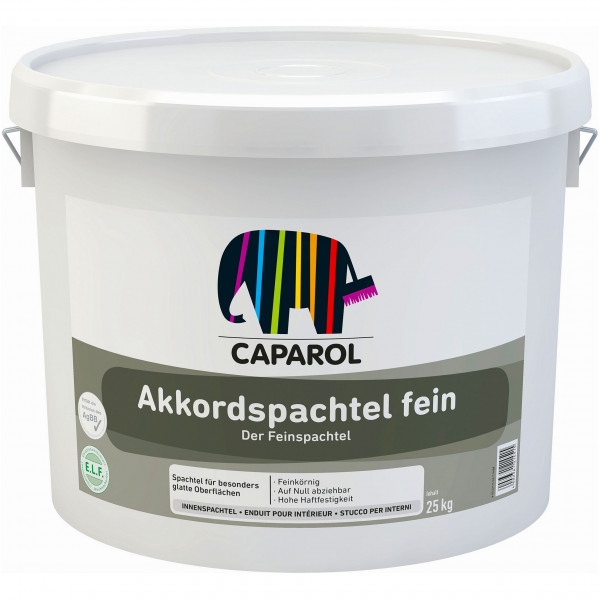 Akkordspachtel fein (Naturweiß)