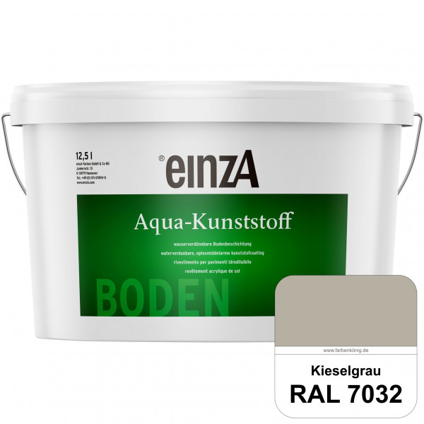 einzA Aqua-Kunststoff (RAL 7032 Kieselgrau)