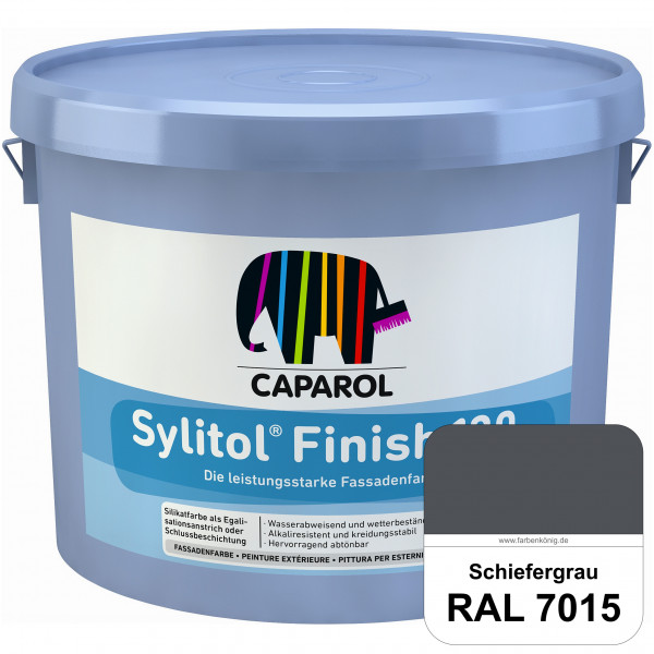 Sylitol® Finish 130 (RAL 7015 Schiefergrau) wetterbeständige Fassadenbeschichtungen auf Silikatbasis